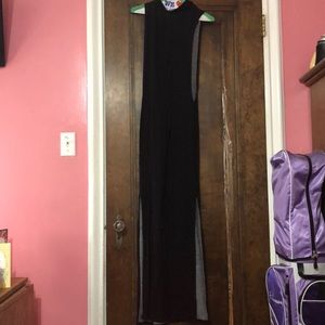 A Hoodie/ Slit Dress